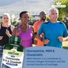 Natures Aid Glucosamine, MSM and Chondroitin with Vitamin C, 180