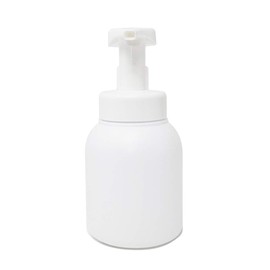 Tenemos Foam Pump Bottle, White, 13.5 fl oz (400 ml), Empty Container