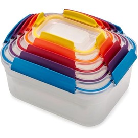 Joseph Joseph Nest Lock - Juego de 5 recipientes de almacenamiento, multicolor