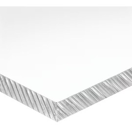 Clear Polycarbonate Sheet Stock 12" L x 12" W x 0.500" Thick, Mfr: BULK-PS-PC-622-A