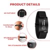 Pulsera personalizada de alerta médica, pulsera de identificación de acero