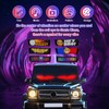 LED Sign for Car,Programmable LED Sign USB 5V Bluetooth Application