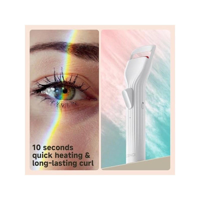 CENCI Heated Eyelash Curler Version3 60° Constant Temperature 10-Sec Quick