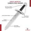 Armory Replicas Collectible Medieval Dagger with Decorative Carbon Steel Blade
