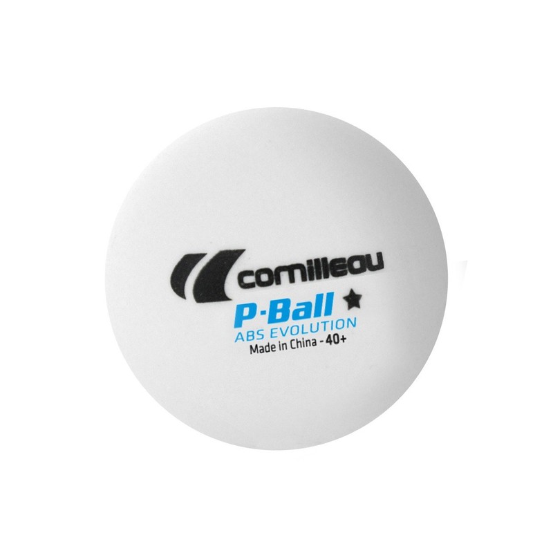 Cornilleau P-Ball ABS Evolution 1* x72 - Colour - White