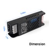 12V 10A 120W Universal Regulated Switching Power Supply, 100-250V AC