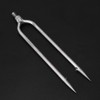 4 pcs Stainless Steel 2 Prongs Harpoon Gig Gaff Hook