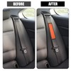 X AUTOHAUX 2pcs Car Seat Belt Cover Neck Mat Faux