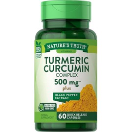 Nature's Truth SM Nature's Truth Turmeric Curcumin with Black Pepper Extract 500mg - 60ct