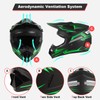 Youth Motocross Kids Dirt Bike Helmets ATV Bump Safty Full
