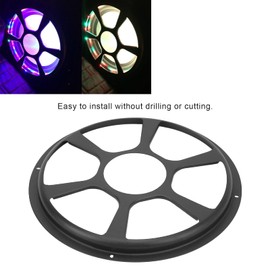 KIMISS Car Mesh Speaker Grills Cover 12 Inch Car Speaker Protective Grille Carbon Black Universal Motors Audio Accessories