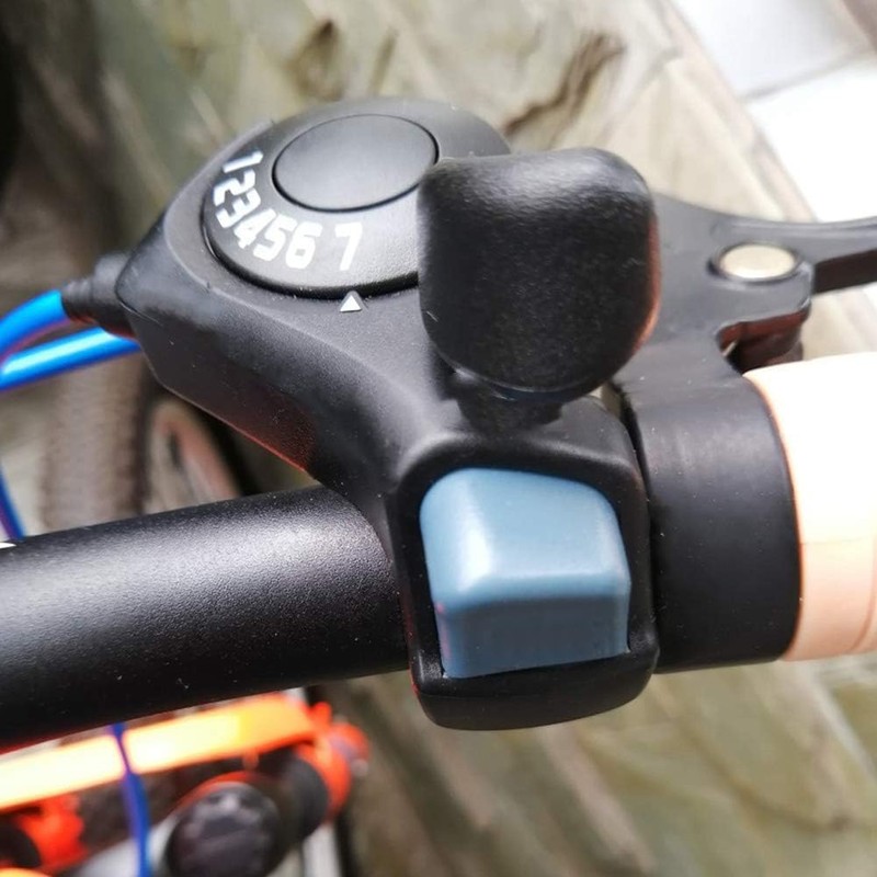 Bicycle Shifter 7 Speed Right Hand Thumb Gear Shifter Durable