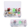 106pc Multifunctional Fishing Tackle Kit Metal Spoon Fishing Mixed Hard