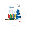 150 LED C-5 Lights Stay Bright Traditional Multicolor Lights Green