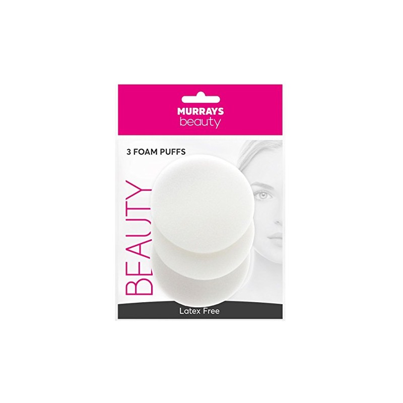 Murrays Manicure Circular Makeup Sponge, 6/5 cm