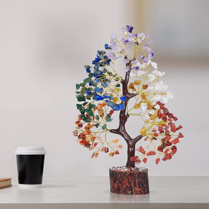 Black Tourmaline Tree - Haeling Crystal - Gemstone Money Tree
