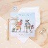 Berni Parker Old Friend Card - Acting your age is