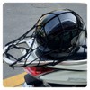 Cargo securing net for motorcycles, bicycles, scooters, and helmets. 50x50 safety net for securing boxes and cargo. / 짐 고정 그물망 오토바이 자전거 스쿠터 그물 헬멧 박스 고정 50X50 안전망 화물