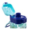 Stor 550ml Blue Robot Bottle with Cap