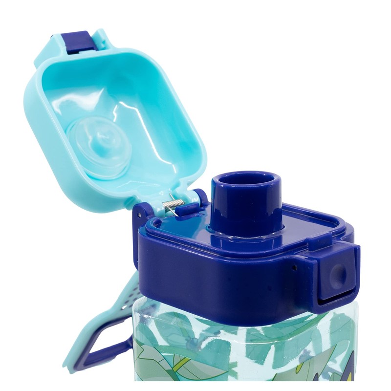Stor 550ml Blue Robot Bottle with Cap