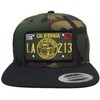 City of Los Angeles Seal (LA 213) Hat Camo Black