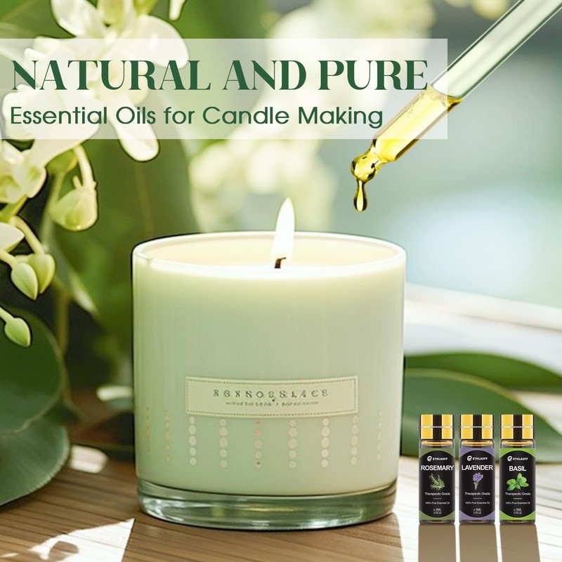 12 pcs Essential Oils Set, Pure Essential Oil for Diffuser,