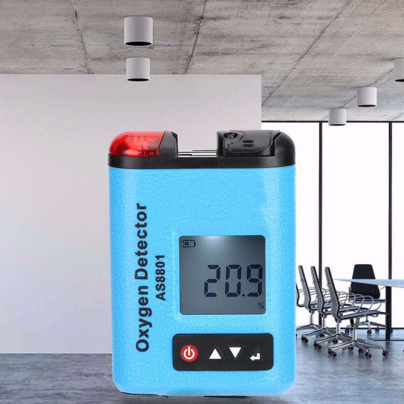 SMART SENSOR AS8801 Oxygen Detector 0‑30％VOL Gas Leakage Monitor with