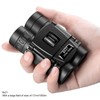 8x21 Binoculars 131m/1000m Compact Lightweight Mini Binoculars for Adults Kids