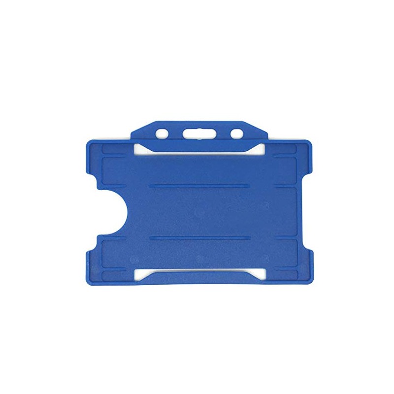 ALG ID Cards® Single Identity Card Pass Badge Holder (Blue)