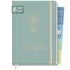 Häfft® Chäff-Timer Premium Kalender 2025/2026 A5 "Green Canvas" Buchkalender, Terminplaner,