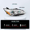 TUSDAR Fits For 2015 2016 2017 2015-2017 Toyota Camry Headlights