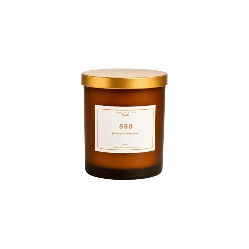 Vela aromatica para la abundancia 888
