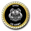 US Army Diver First Class Badge Challenge Coin