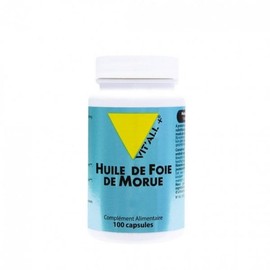 바이탈플러스 대구 간유 100캡슐 Vital Plus Cod Liver Oil 100 Capsules