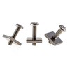 SBS - Stainless Steel Longboard Fin Screw & Plate -