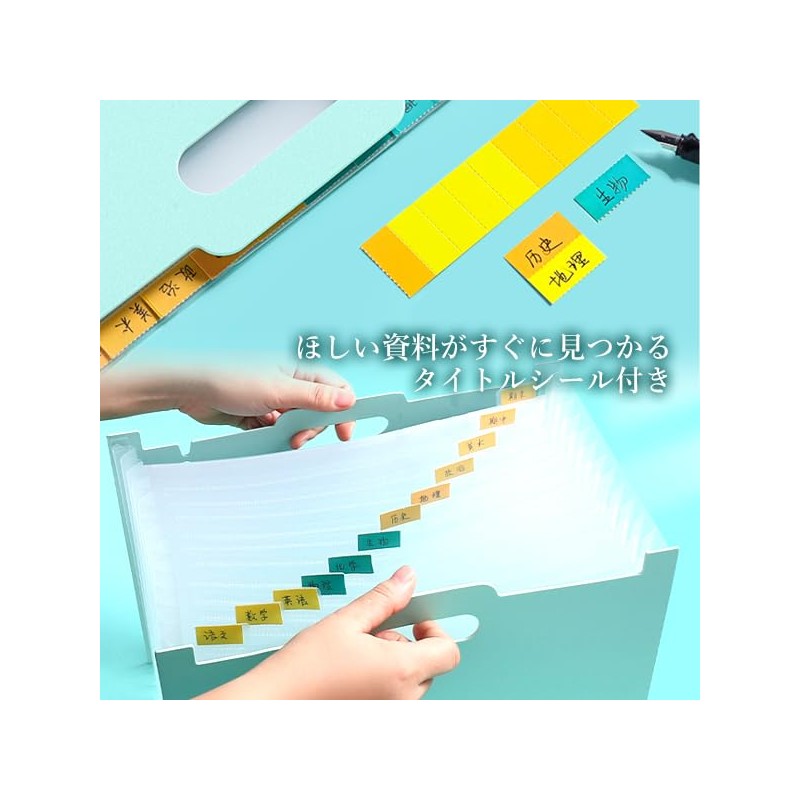 Remarks Japan File Stand, File Box, File Case, Horizontal, A4,