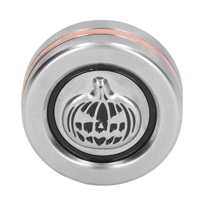 Pumpkin Coin Slider Pumpkin Pattern Push Slider Toy Zinc Alloy