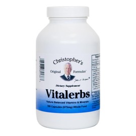 Christopher's Original Formulas Christopher's Original Formulas Vitalerbs, Nutrient-Rich Herbal Supplement, 180 Veg Caps