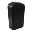 Readsky Cubo de Basura con Tapa Basculante 14 Litros, Negro