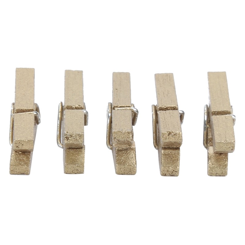 Mini Wooden Photo Clip Wall Decoration Scrapbook Picture Postcard Note