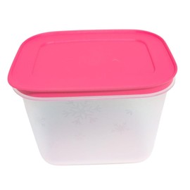 Tupperware Kühlschrank-System Eidgenosse Kompaktbehälter Vorrat Modular Kühlschrank System (pink 1,1 Liter)