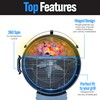 SnS Grills Slow ‘N Sear Easy Spin Charcoal Grill Cooking