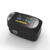OROMED DBAJ O ZDROWIE Black Finger Pulse Oximeter with TFT
