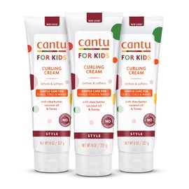 Cantu Care for Kids Crema rizadora, 8 onzas (paquete de 3)