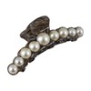 Claw Clips With Pearls | Long Jaw Clips Barrettes,Pearl Claw