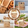 zxevg Beeswax Bread Bags 2 Pack 17x13 Inch Reusable
