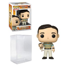 Andy Stitzer Holding Oscar Goldman Pop #1064 Pop Movies 40 Year Old Virgin Vinyl Figure (Bundled with EcoTek Protector to Protect Display Box)