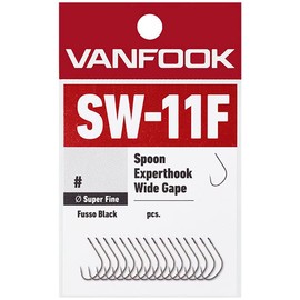 Vanfook SW-11F Spoon Expert Wide Super Fine 50 Count Fluorine Black #7