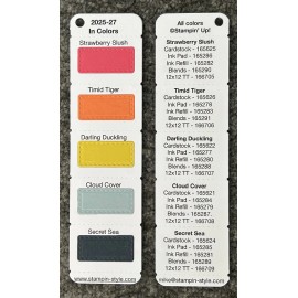 Stampin' Up! Stampin’ Up! 2025-2027 In Color Update Card