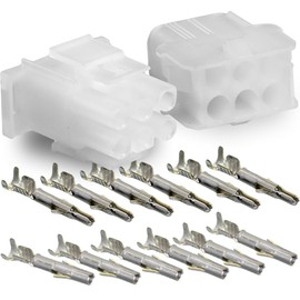 Molex -1 Complete Set - (6 Circuit) w/14-20 AWG, Wire Connector - 2.13mm D, Latch Lock, MLX™